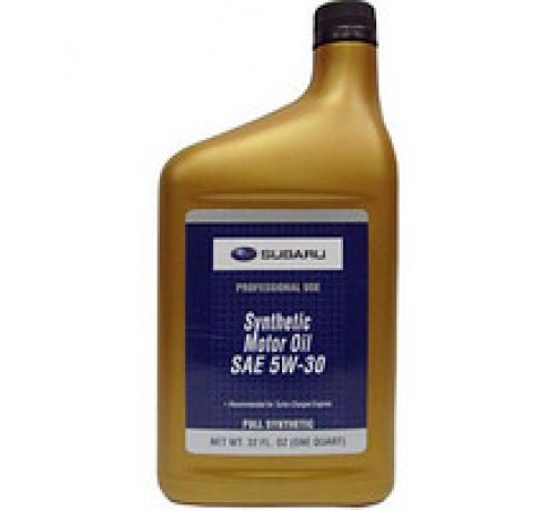 Масло моторное SUBARU "SYNTHETIC OIL 5W-30", 0.946л SOA427V1410